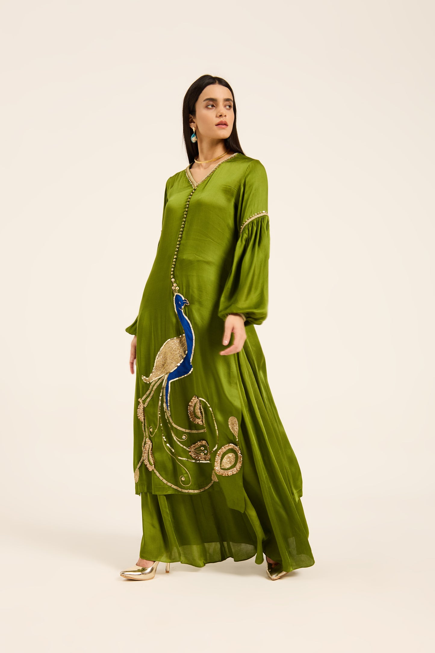 Mor Kurta set