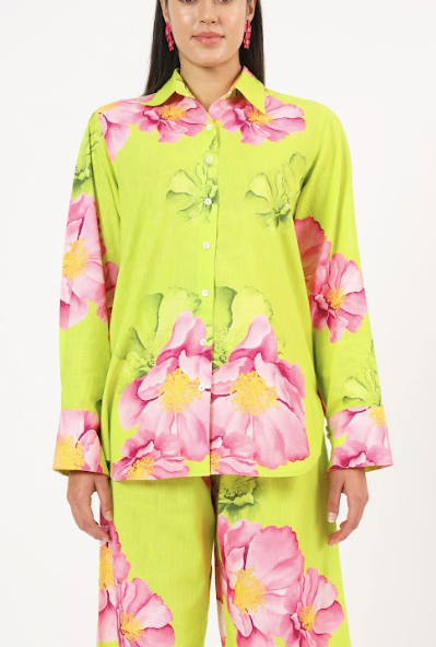 Tsubaki linen coord set