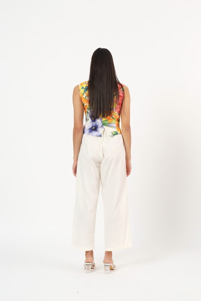 Keiko white waistcoat
