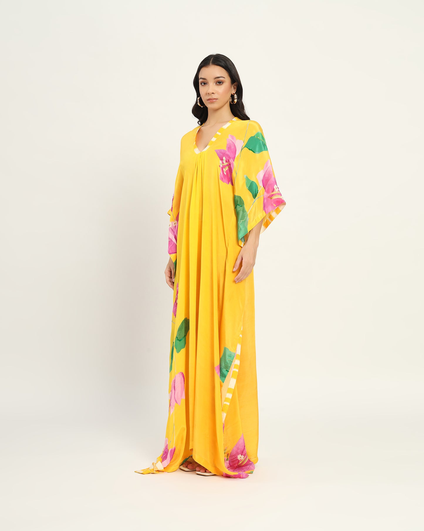 Bougainvillea Kaftaan dress