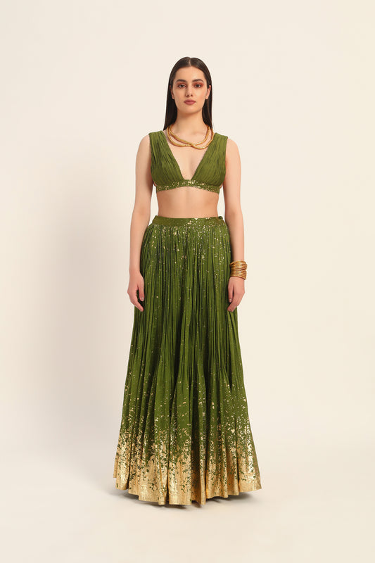 Svasa Top and skirt set