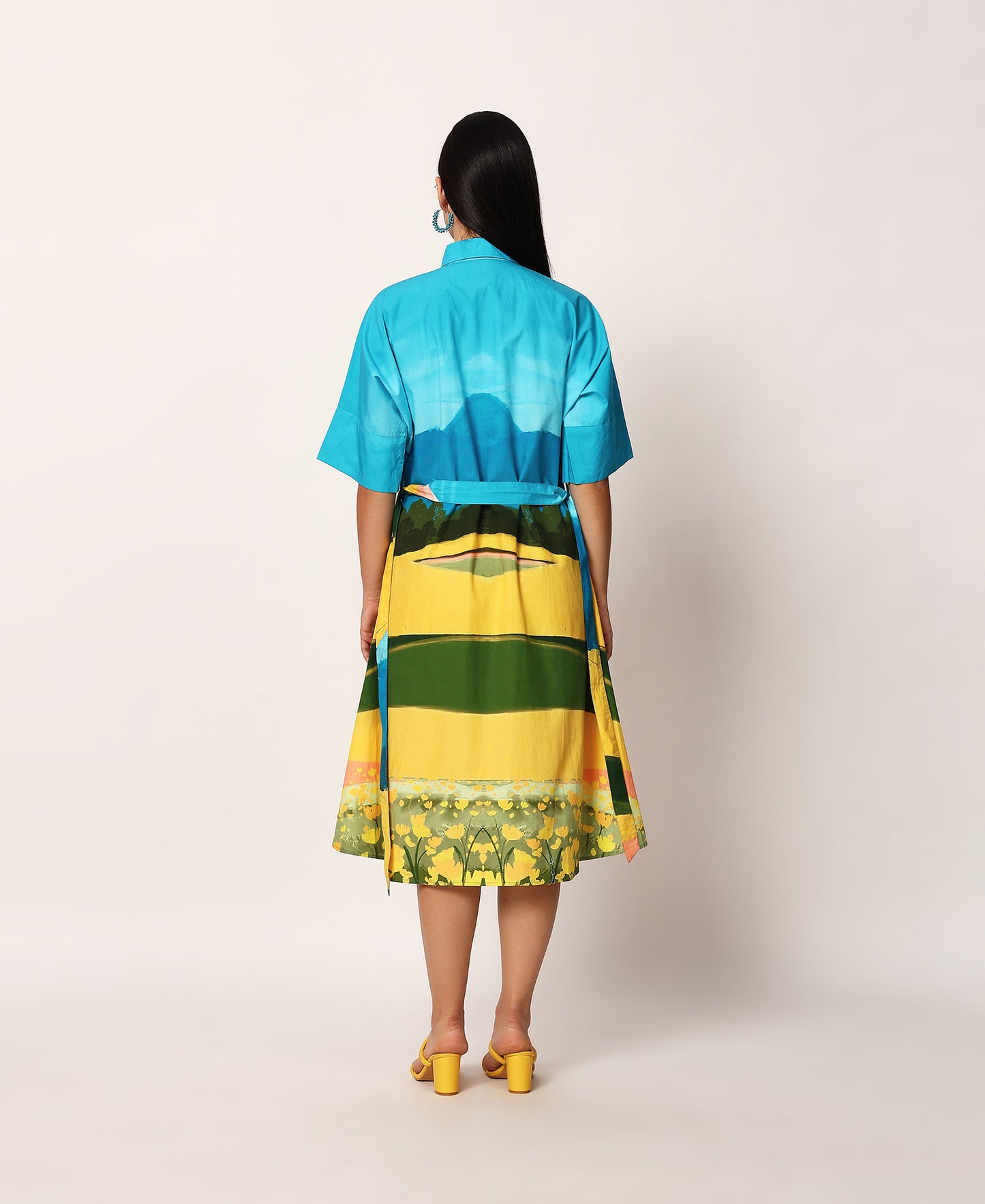 Fuji shirt dress