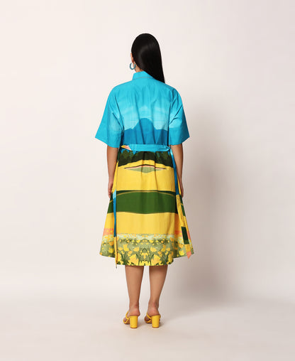 Fuji shirt dress
