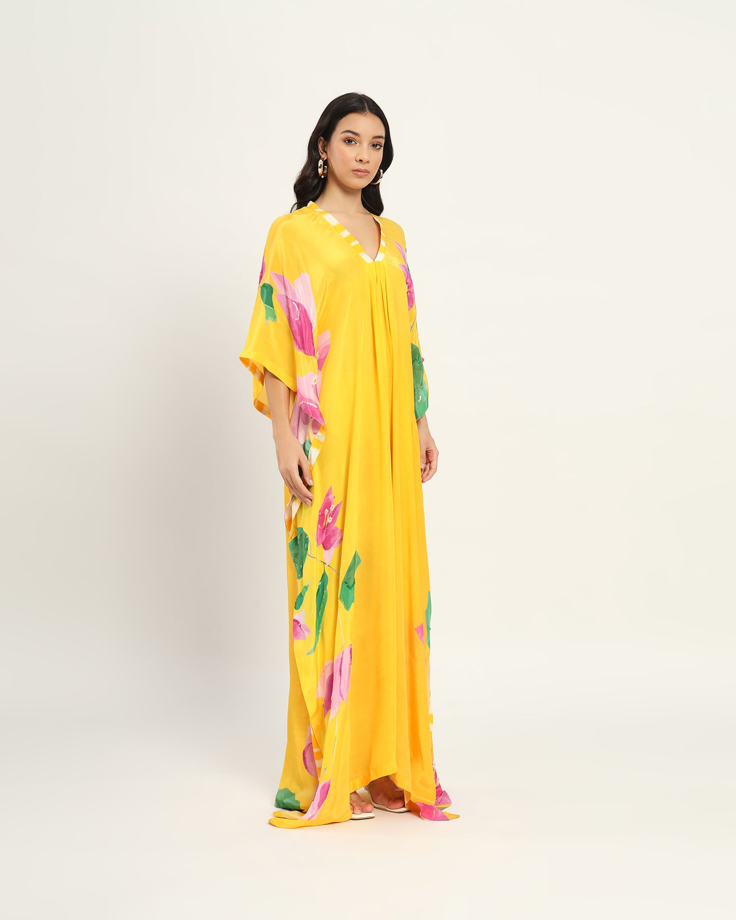 Bougainvillea Kaftaan dress