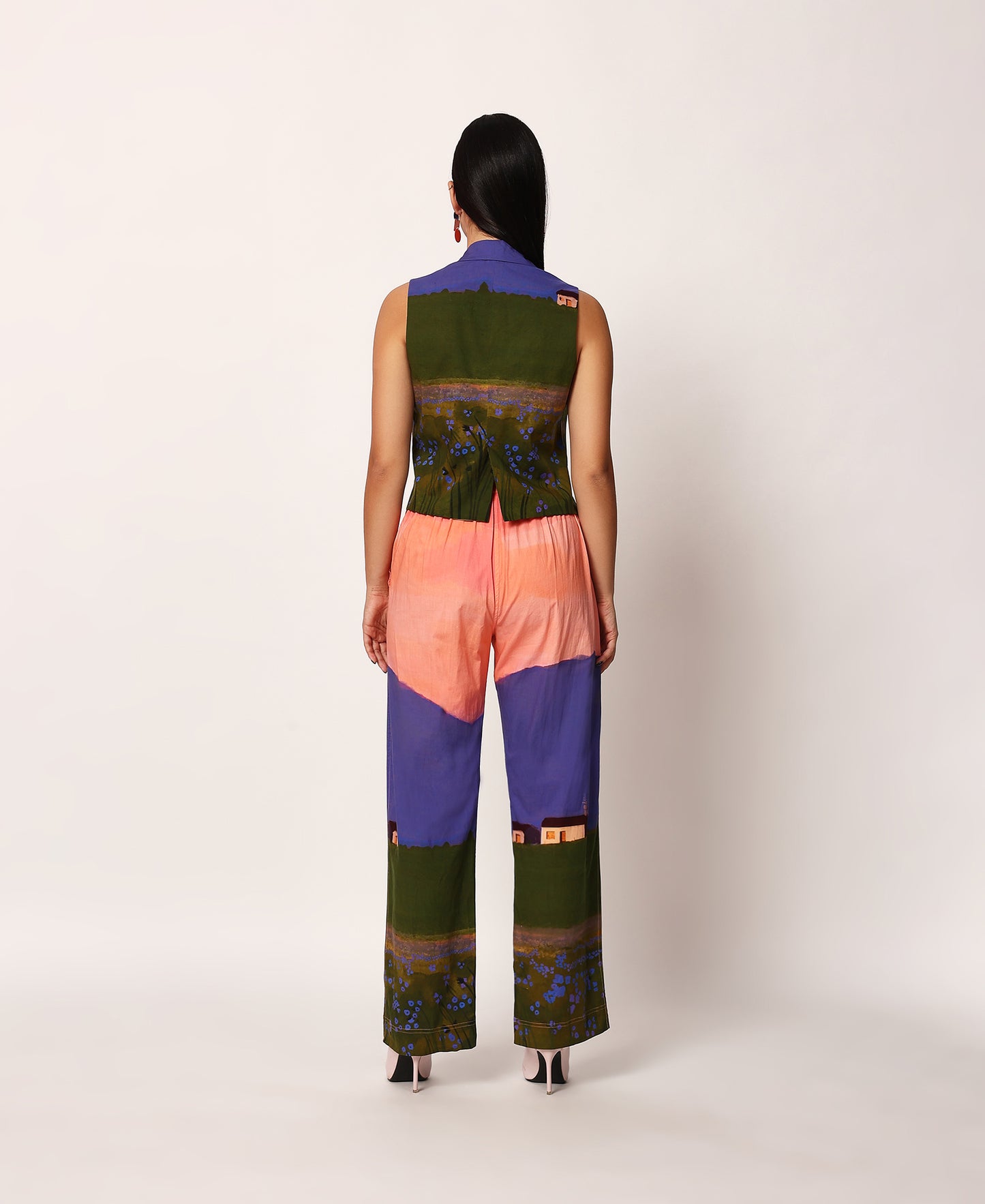 Sakuraa waistcoat set