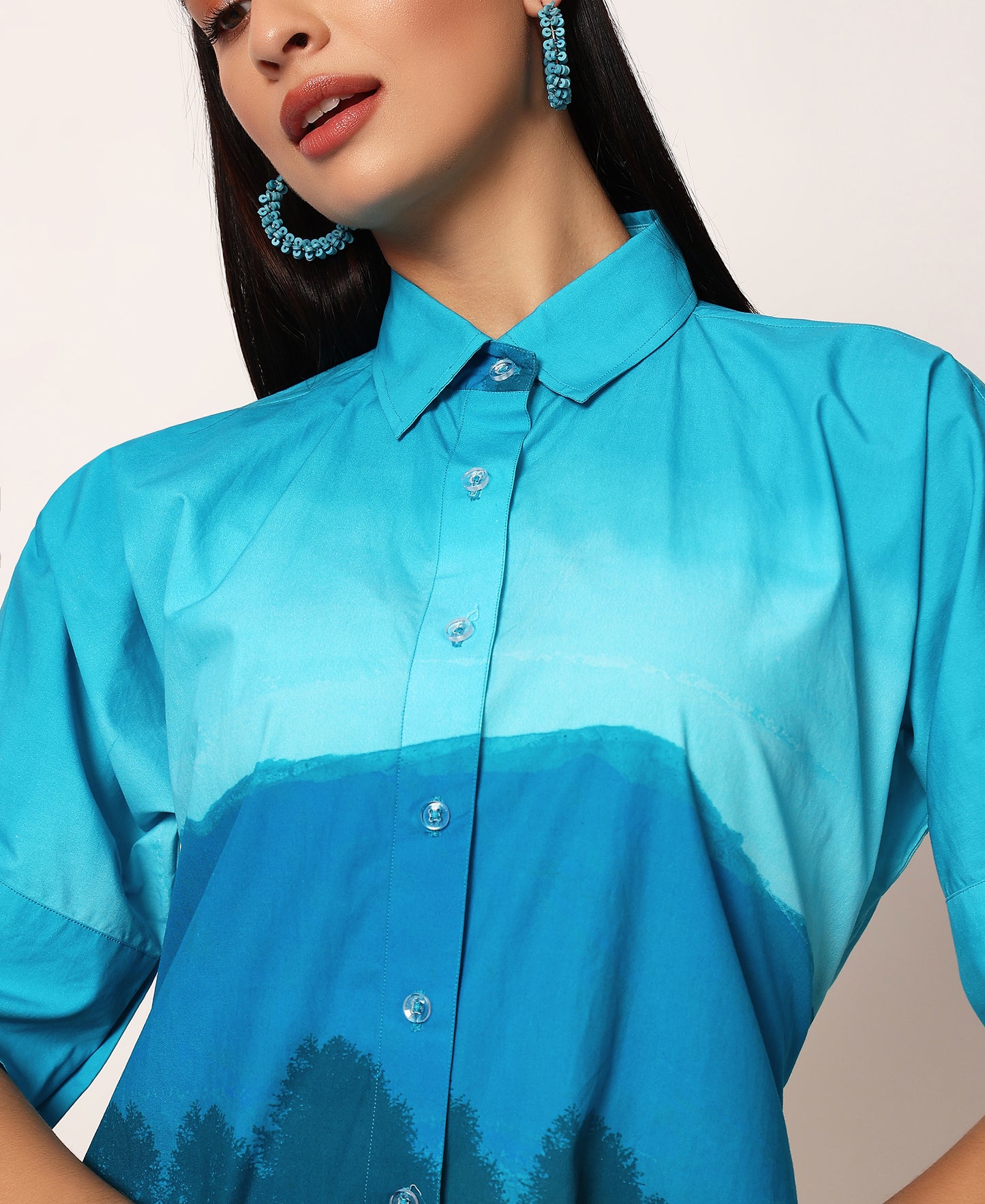Fuji shirt dress