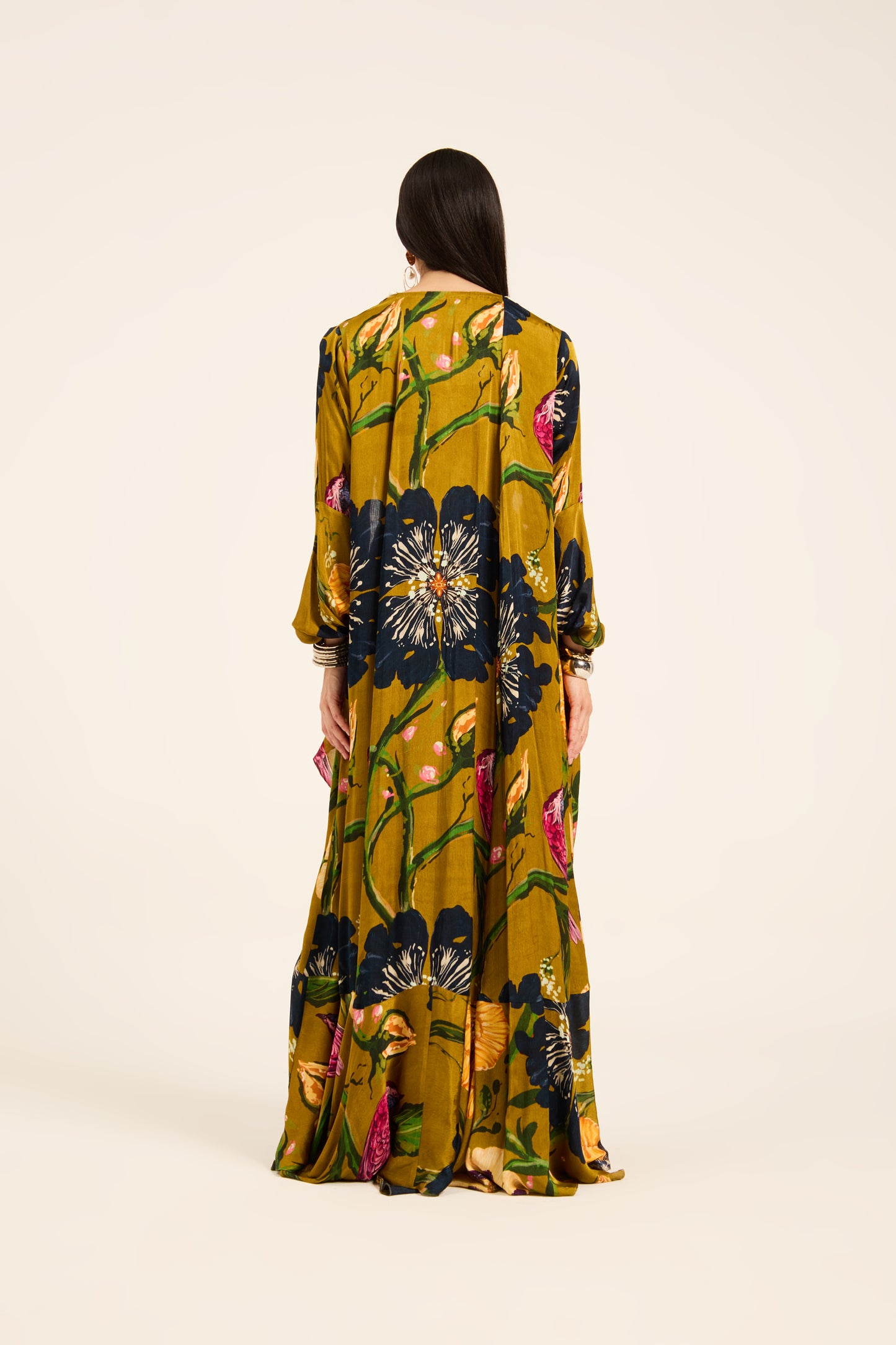 Emma Top, cape and draped skirt