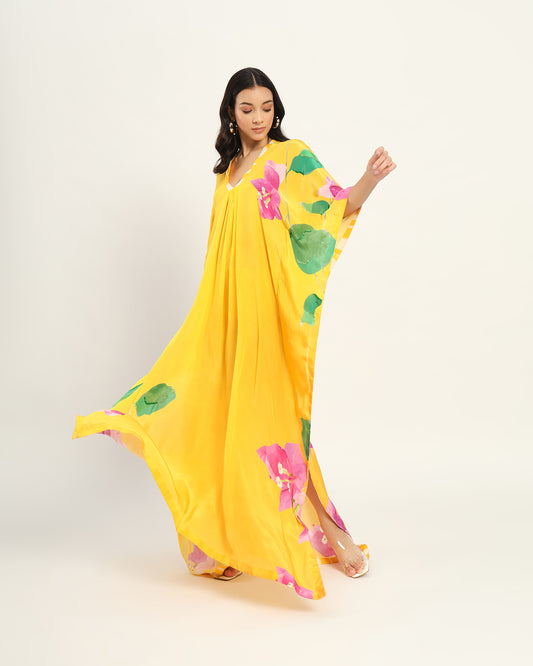Bougainvillea Kaftaan dress