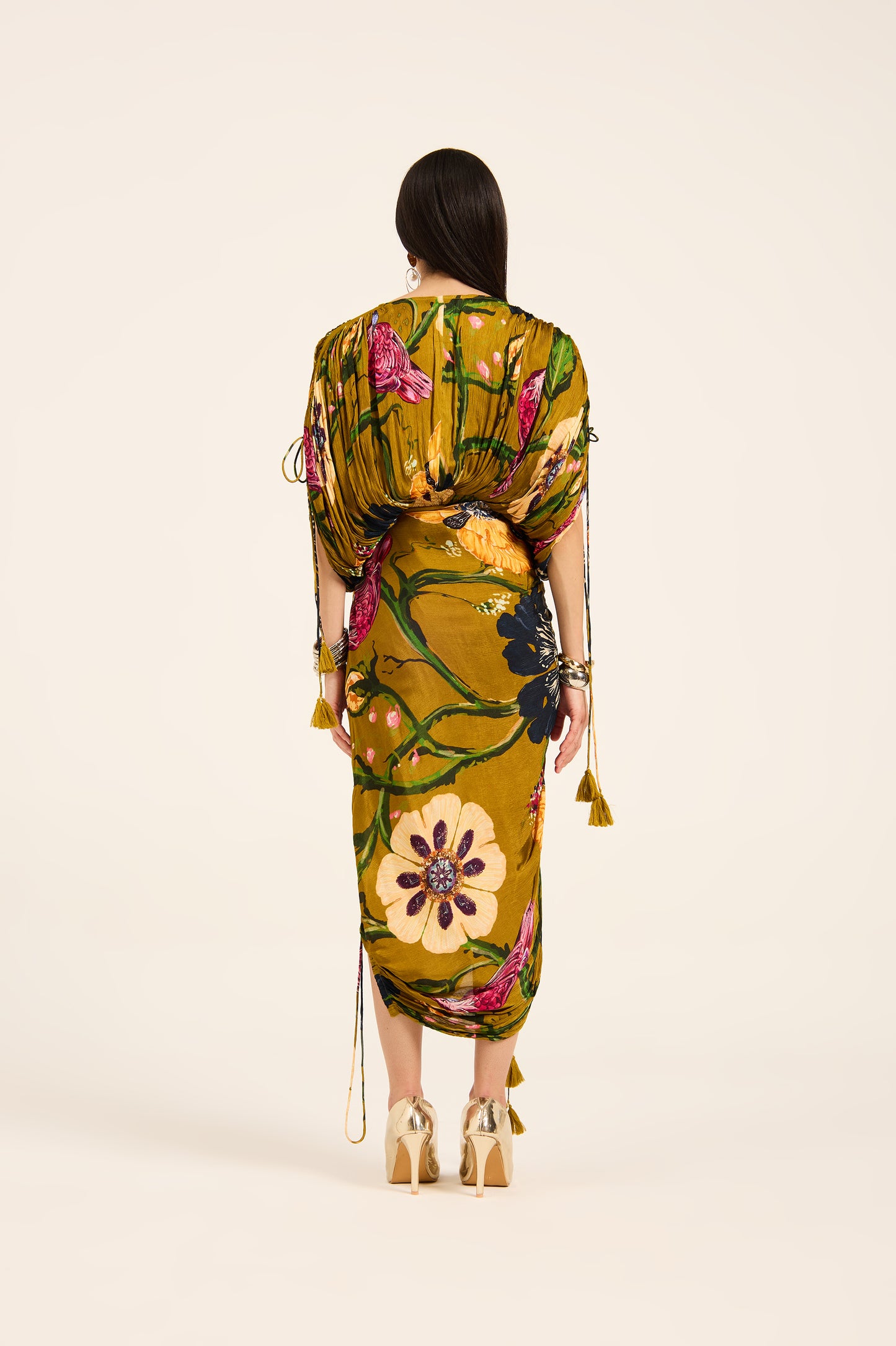 Emma Top and draped skirt