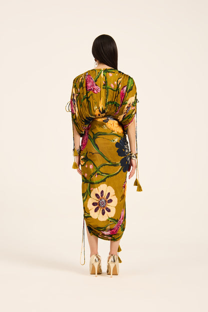 Emma Top and draped skirt