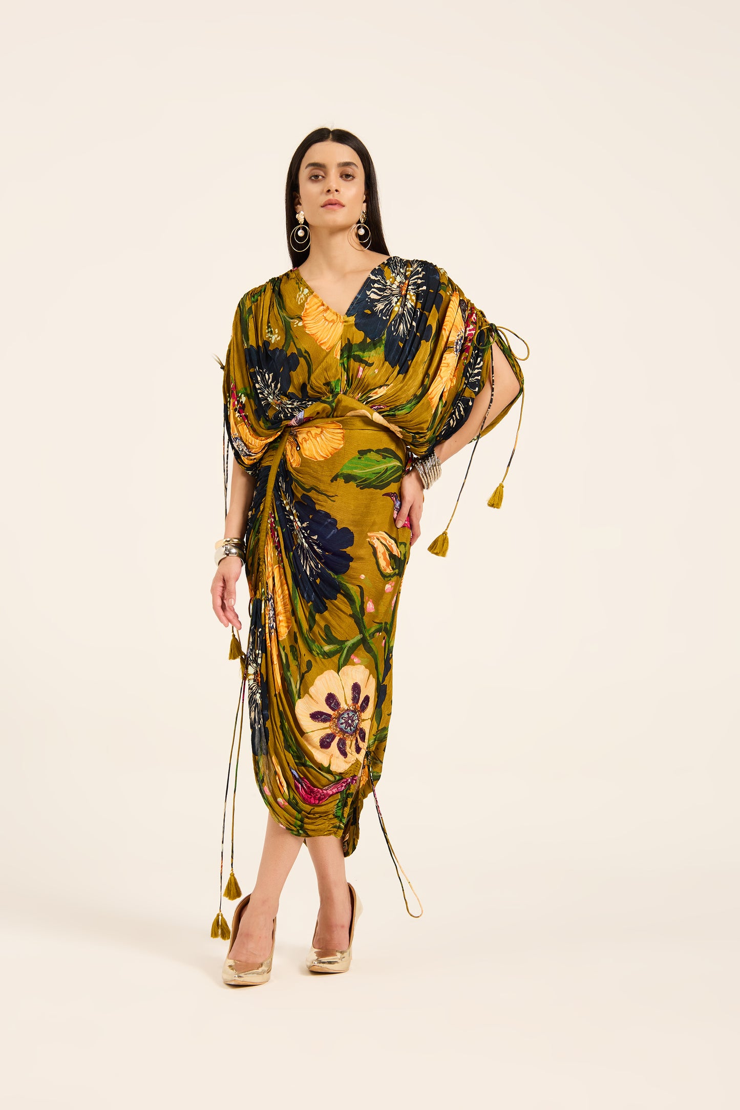 Emma Top and draped skirt