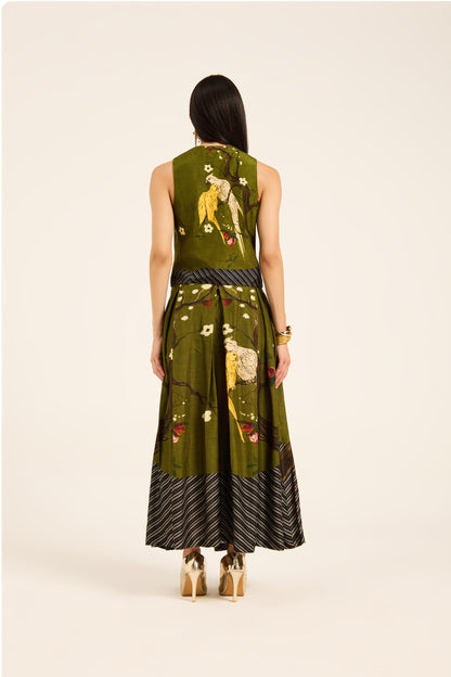 Miko waistcoat and skirt set