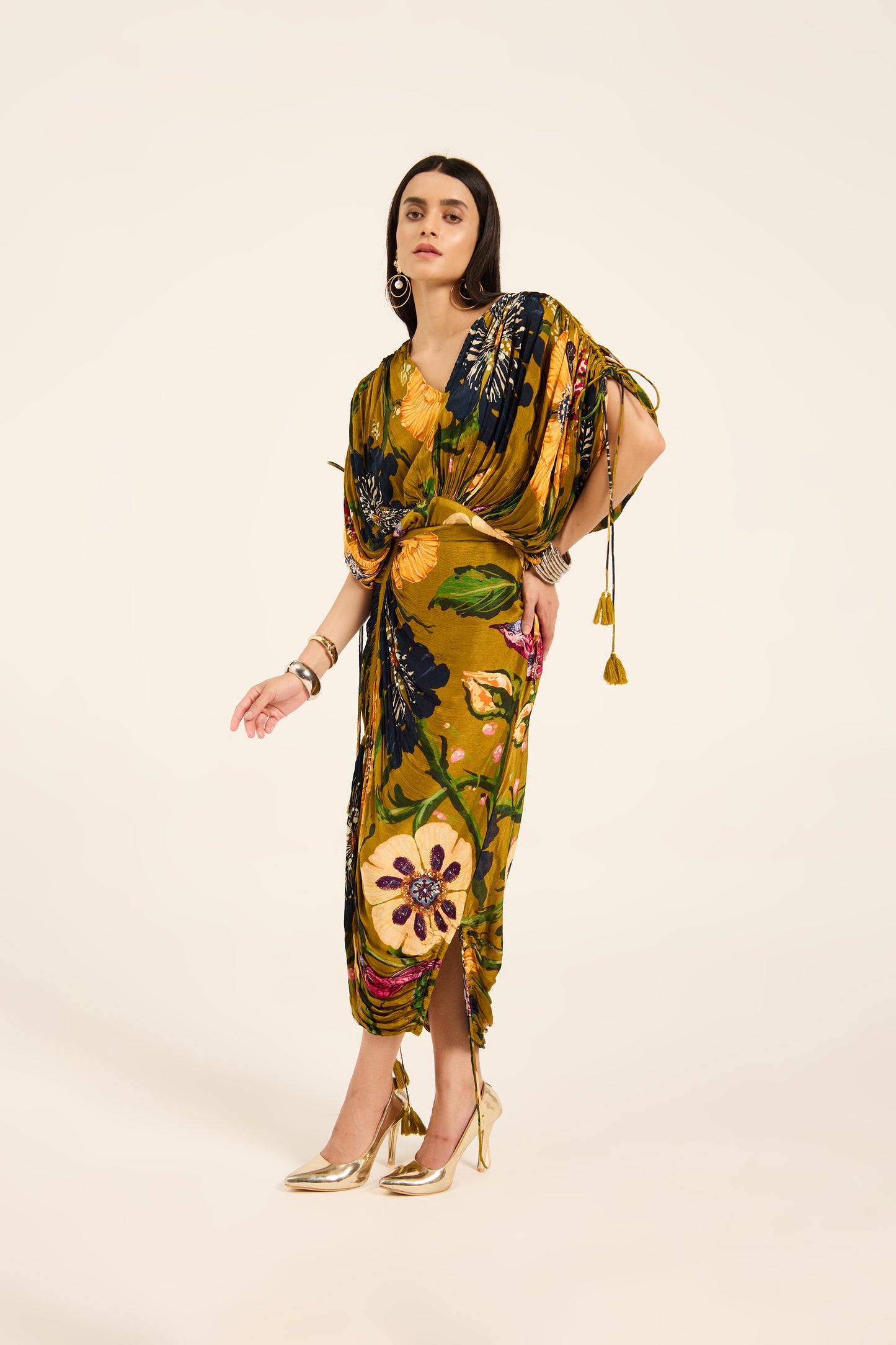 Emma Top and draped skirt