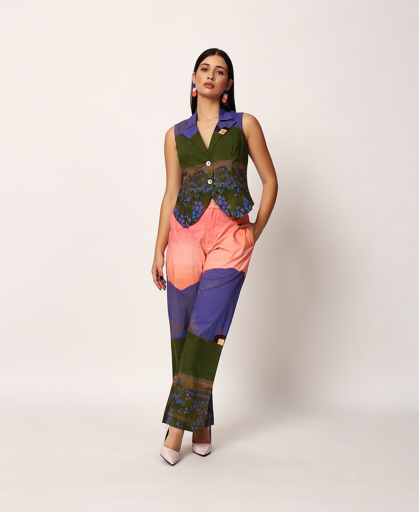 Sakuraa waistcoat set
