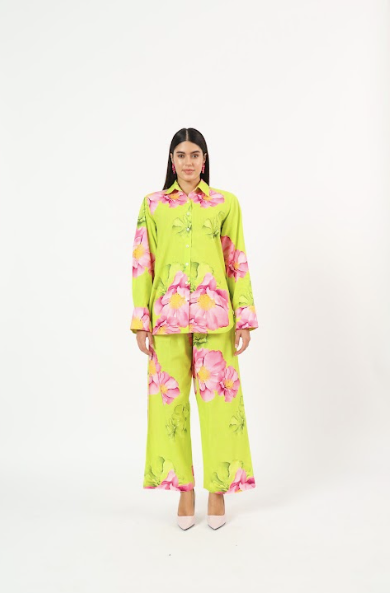 Tsubaki linen coord set