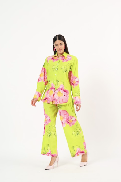 Tsubaki linen coord set