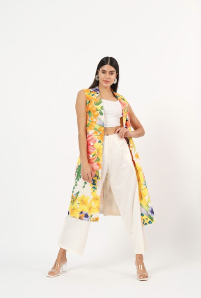 Keiko white blazer dress
