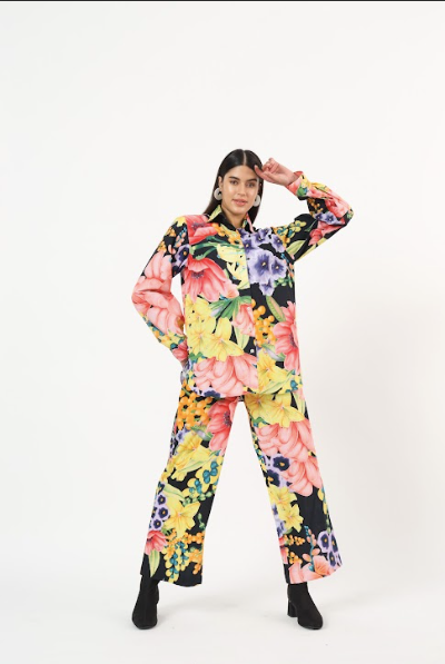 Keiko black coord set